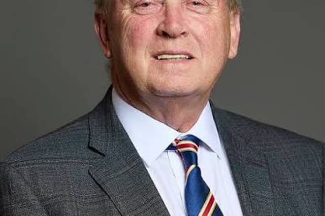 TUV leader Jim Allister who will be the main speaker at a meeting in Castlederg this Friday night.