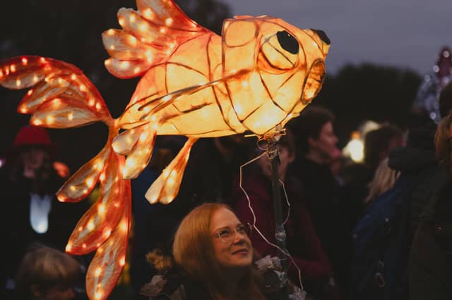 Parkwood Springs lantern festival.