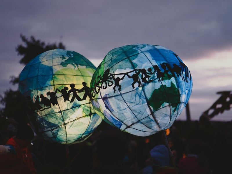 Parkwood Springs lantern festival.