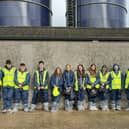 Students from Aughnacloy College at AFBI’s Schools Open Day. SU6843CD26