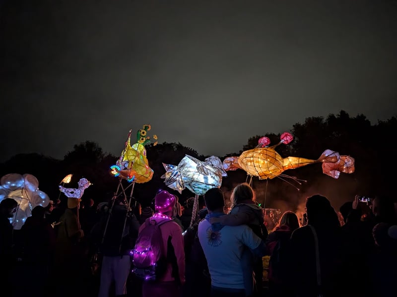 Parkwood Springs lantern festival.