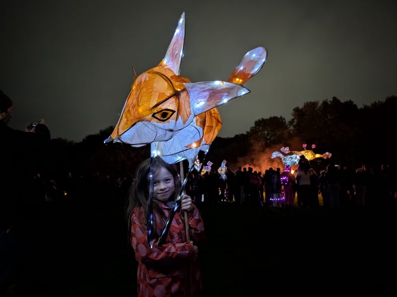 Parkwood Springs lantern festival.