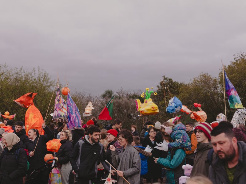 Parkwood Springs lantern festival.