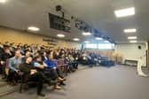 Local historian and author Stevan Patterson delivered a special lecture marking 100 years since the granting of the Ferguson Master patent. SU7043CD26