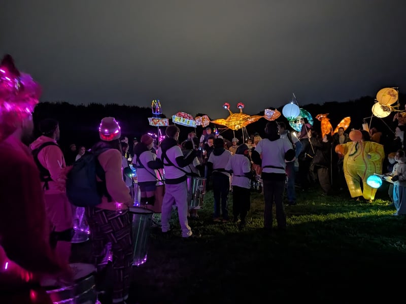 Parkwood Springs lantern festival.
