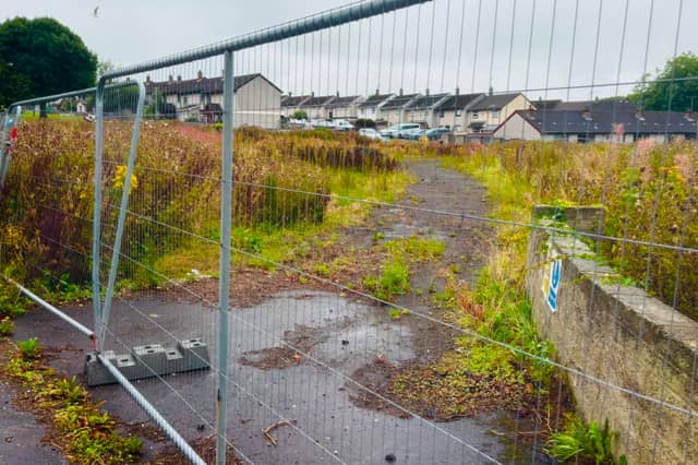 The site of the filling station at Ballycraigy