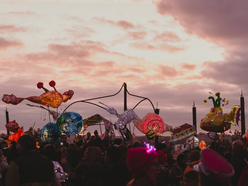 Parkwood Springs lantern festival.