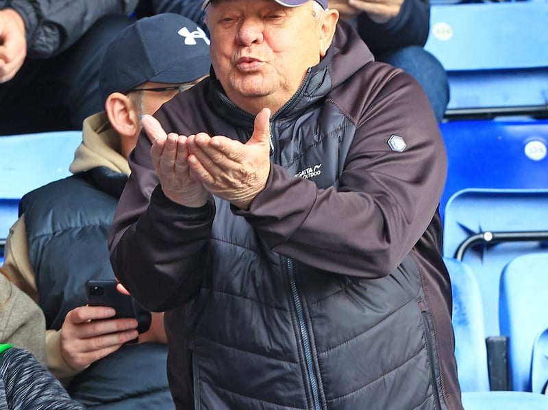 Doncaster Rovers fans at the match at The King Power Stadium on 17th October 2026.