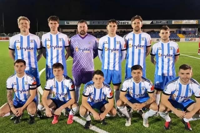 Strabane Athletic drew 1-1 with Loughall at The Showgrounds in Limavady.