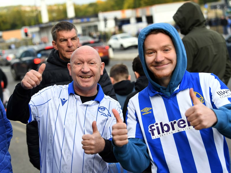 Fans watched The Owls win 5-0 on Saturday.