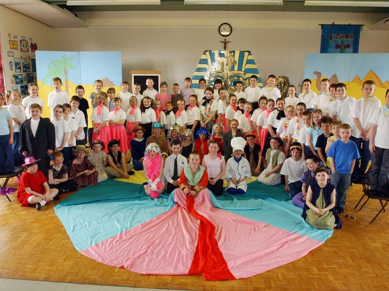 A fantastic production of Joseph and the Amazing Technicolour Dreamcoast was staged by the school 22 years ago.