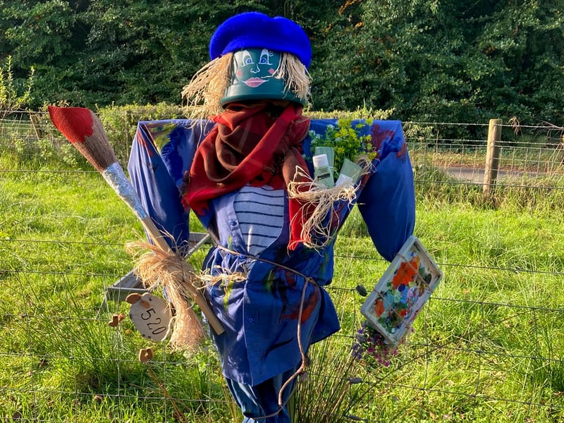 'Arty' the scarecrow. ST264319