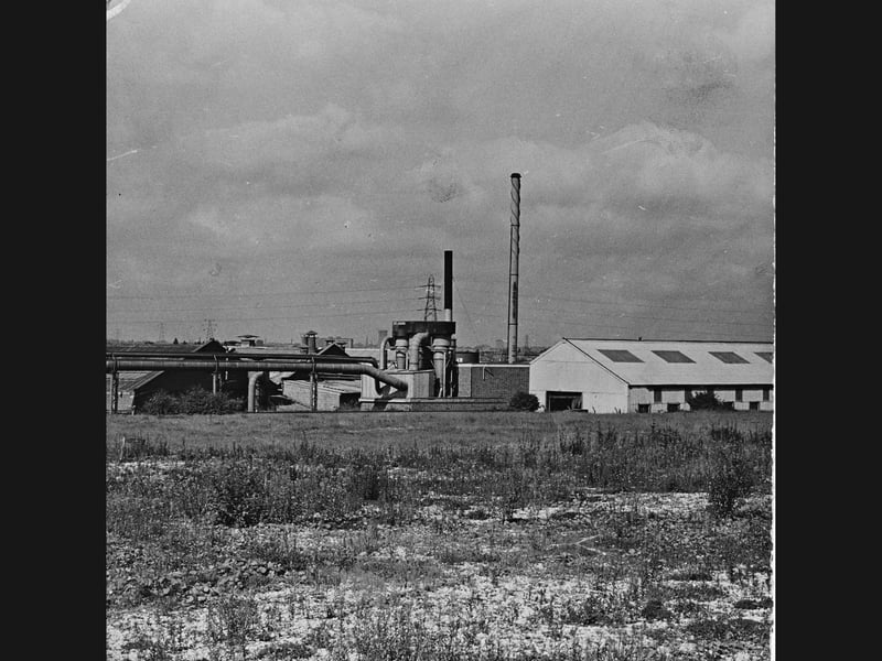 Large extractor units and tall chimneys rise above the factory complex of Harris and Sheldon (Display) Ltd on August 11, 1970. Frustrated residents living in nearby Rose Hill called for official noise checks to be made at night, complaining that the constant whine from a large extractor unit was keeping them awake. Neighbouring families asked Councillor E J Clarke to take up their grievances with the Walsall Corporation public health department, capturing a classic clash between industrial operations and surrounding residential streets. Do you remember the Harris and Sheldon factory in Willenhall or the hum of local industrial plants across neighbourhood streets? Did you ever live close to a factory unit that ran late into the night back in the 1970s?