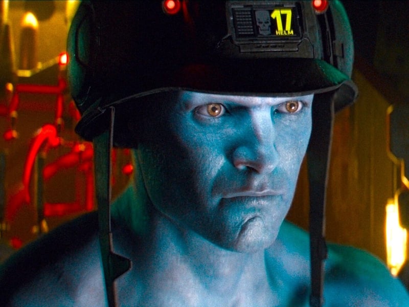 Director Duncan Jones (Moon), who also happens to be the son of a certain D. Bowie, premiered his new film Rogue Trooper at the recent London Film Festival and we're currently awaiting a general release date. Based on a 2000AD comic strip, it tells the story of a blue-skinned Genetic Infantryman who is the sole survivor of a catastrophic massacre. His mission? To hunt down those who betrayed him on toxic planet Nu-Earth. Lowden voices one of the Trooper's dead squadmates, Gunnar, whose personality is stored in his gun.