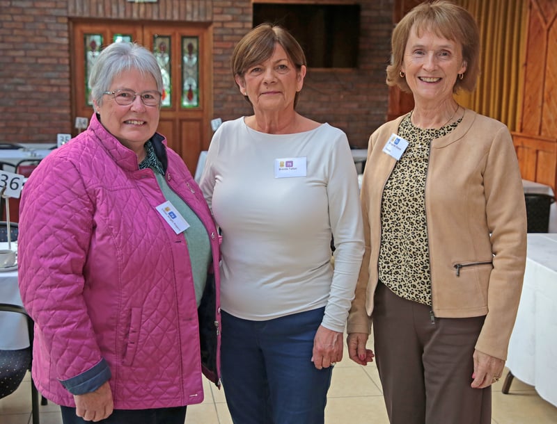 Lillian Wright Rogers, Brenda Tallon, Briege McElvaney Kiernan
Picture: Shelley Corcoran
