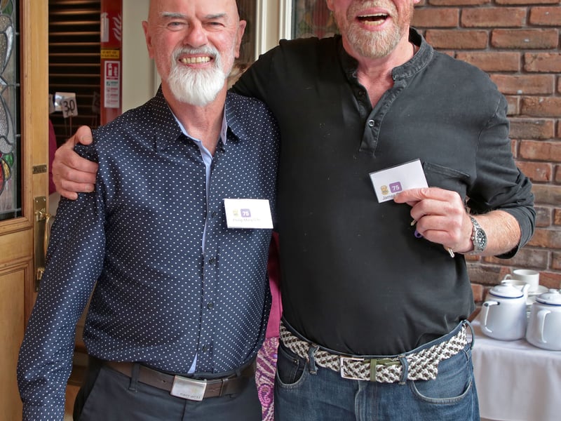 Philip O'Reilly and James Connolly
Picture: Shelley Corcoran