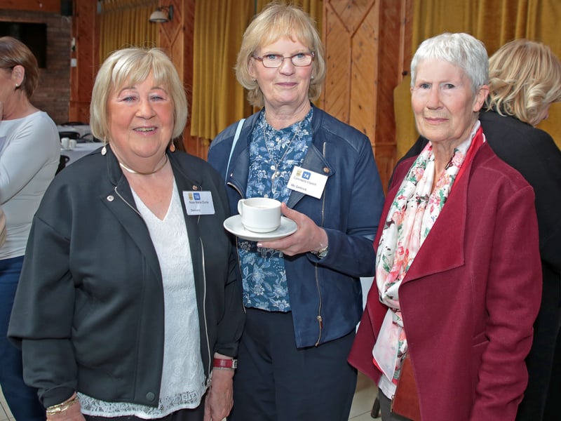 Rose Marie Clarke (1973), Concepta Clynch McGellrick (1974), Teacher Sr Maria Plunkett
Picture: Shelley Corcoran
