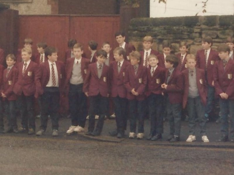 Some more of the school's pupils who were pictured on Tyneside in the 1980s.