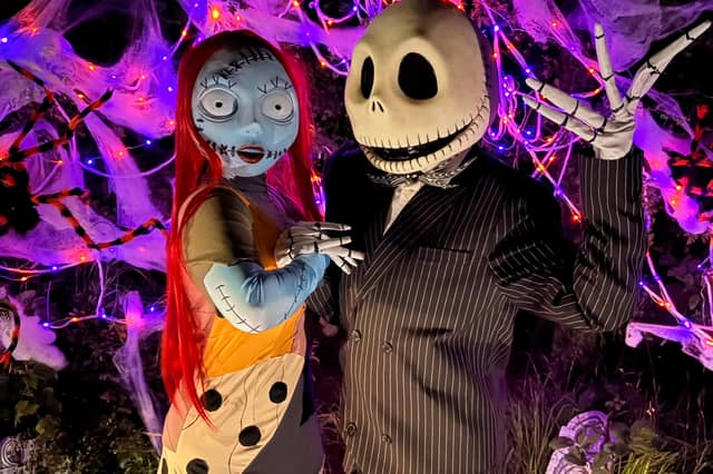 Jack Skellington and Sally are set to pay the Buttercrane a visit