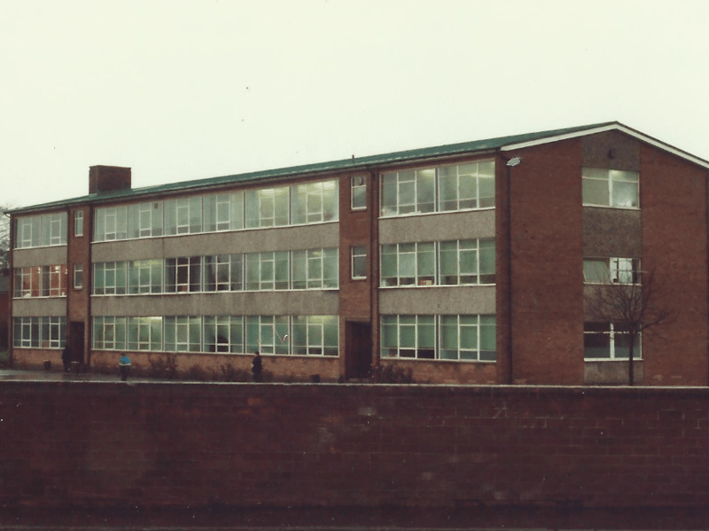 A sight which will be familiar to anyone who went to the school in the past. Get in touch if you are a former student.