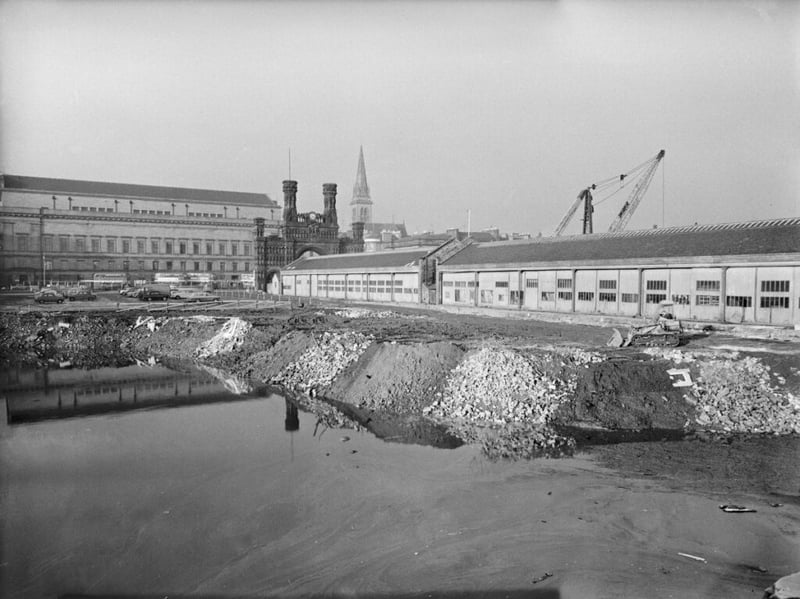 View from dock towards Royal Arch