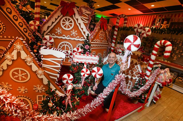 Meet display manager David Fawcett-Ropner at Barton Grange Garden Centre, he gave us a tour around the new festive displays and gave details of this year's display themes, as the Barton Grange team get ready for their annual Christmas Preview event on Thursday 22nd October.