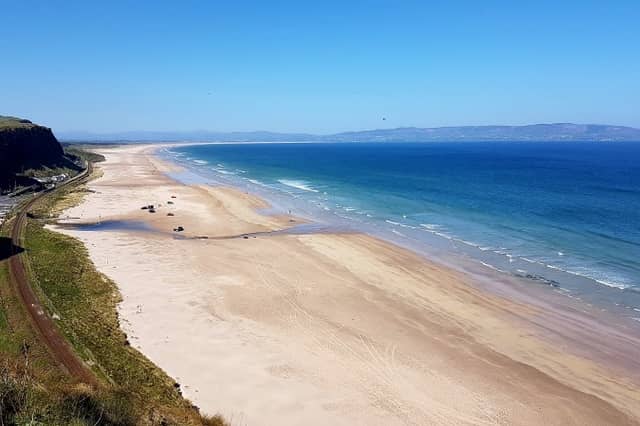 Downhill and Benone beaches were both named in the top five.