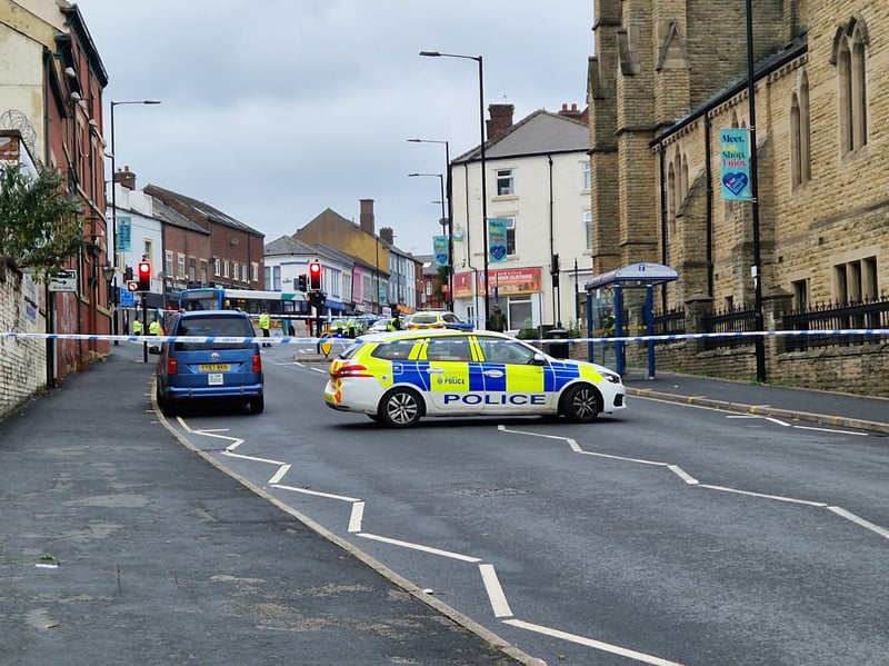 Officers also said that the bus driver remained at the scene and cooperated with officers