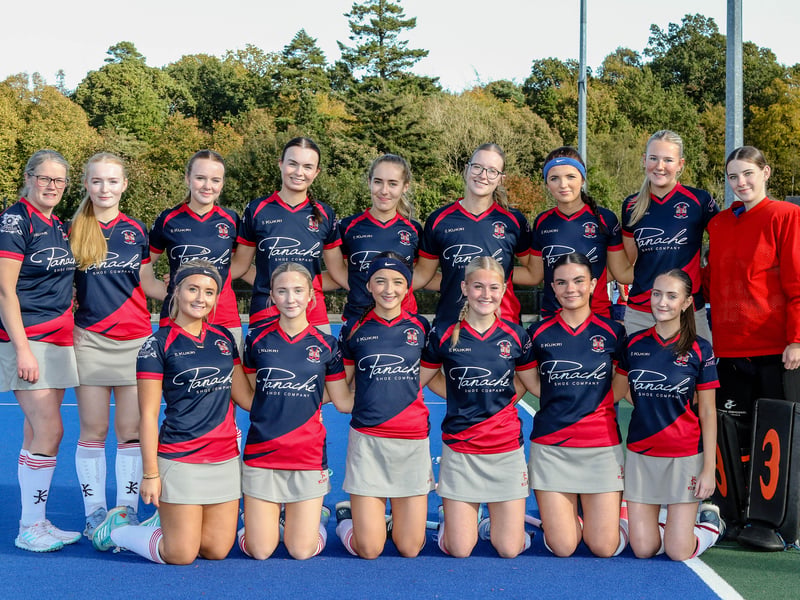 Dungannon seconds pictured prior to their game with Castle on Saturday. AM264309