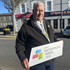MDDC Chairperson, Cllr Glyn Hanna launches this year’s NMD Enterprise Week, which takes place between Monday 16 November to Friday 20 November 2026 with a packed programme of events designed to support enterprise across the district.