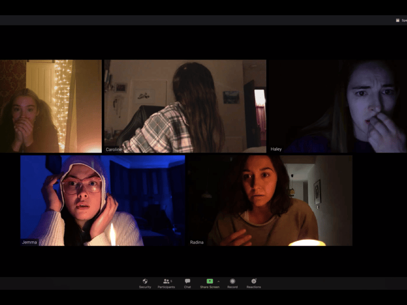 Shot and produced remotely during the height of the Covid-19 pandemic in 2020, Host is a horror film set entirely on Zoom — a premise which is already terrifying enough. Directed by Rob Savage, it was filmed by each actor in their own home and follows a group of six friends who hire a medium to hold a séance over Zoom while in lockdown. Things quickly go wrong when an evil spirit begins to invade their homes. Coming in second, Host has a total Scare Score of 95, with heart rates peaking at 130 BPM.