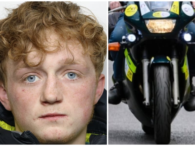 Young drug dealer has been jailed for 32 months for a series of crimes in a Leeds village, which included stealing a motorbike and filming himself online. Police seized a backpack from the 18-year-old which contained more than 28 grammes of cocaine worth up to £1,680, and 163 vials of synthetic cannabis known as spice. He was also handed a driving ban of three years, four months.
