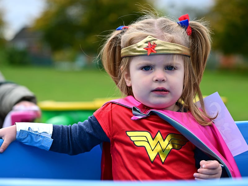 Wonder Woman costume for this little girl.