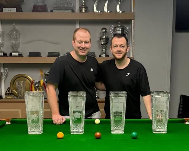 Jordan Brown and Mark Allen