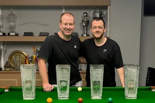Jordan Brown and Mark Allen