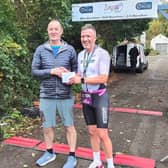 Paul Coyle stormed to victory in the Donegal Mini Marathon. 