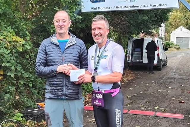 Paul Coyle stormed to victory in the Donegal Mini Marathon.
