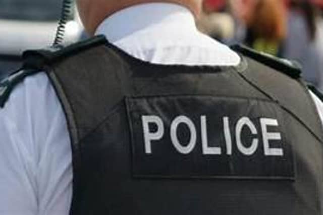 PSNI had to attend some schools in Tyrone on Monday. SU7343CD26