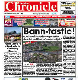 The front page of this week's Chronicle