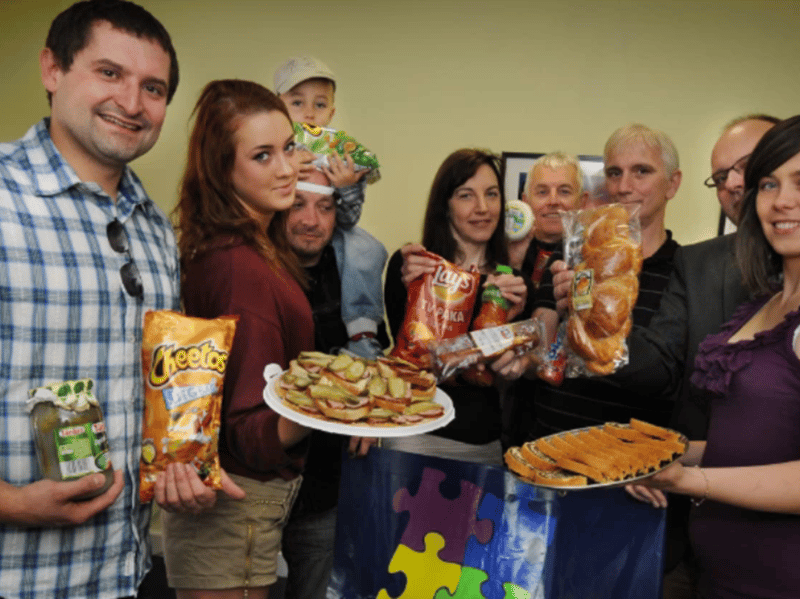Members of ICOS (International Council Organisation in Sunderland) posed for this photo to promote the Made in Poland Festival in 2012.