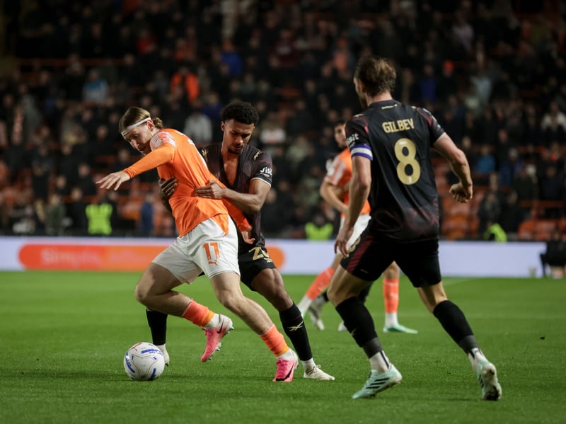 Offered an outlet on the left-flank throughout the first-half, but should have opened the scoring when the ball hit him on the line