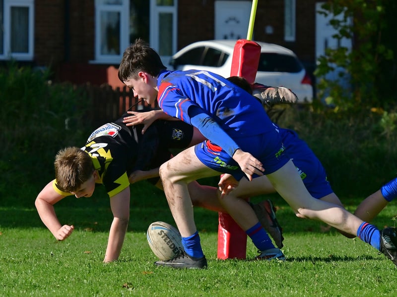 Bulldogs came up against the Sharks