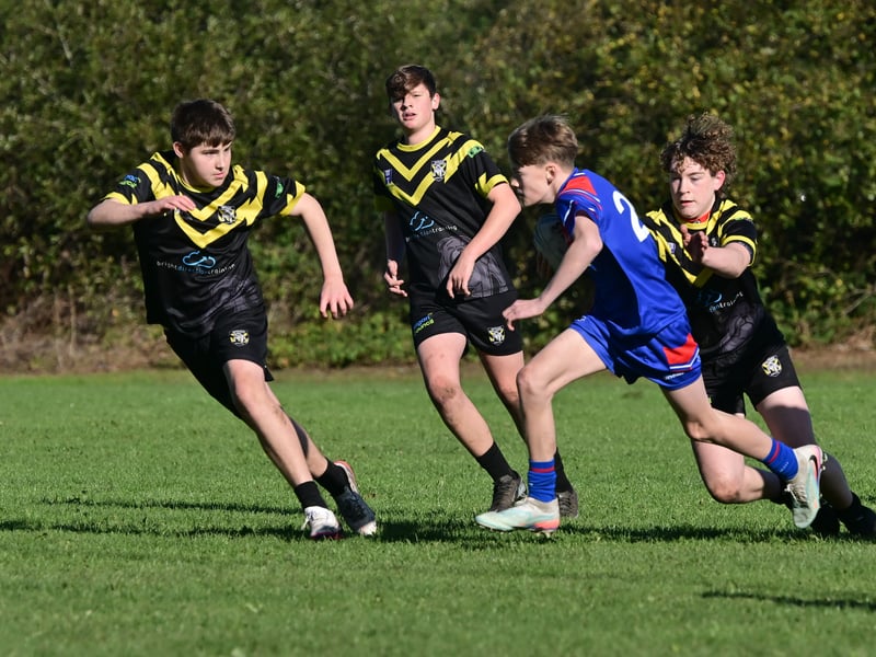 Bulldogs came up against the Sharks