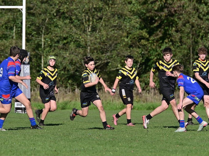 Bulldogs came up against the Sharks