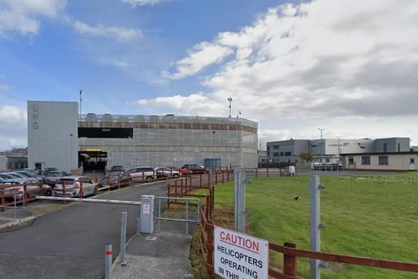 The multi-storey car park at University Hospital Galway (UHG)