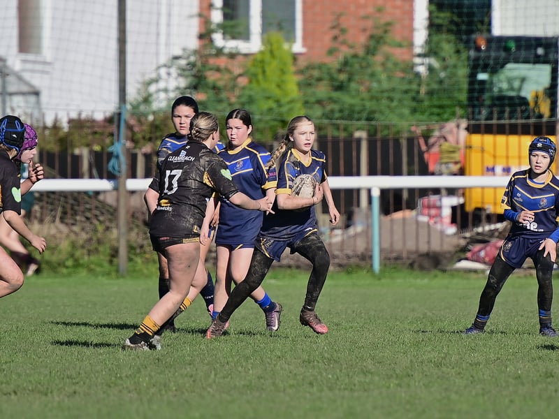 Orrell Under-12s went up against Leigh Miners
