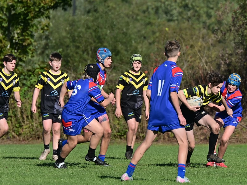 Bulldogs came up against the Sharks