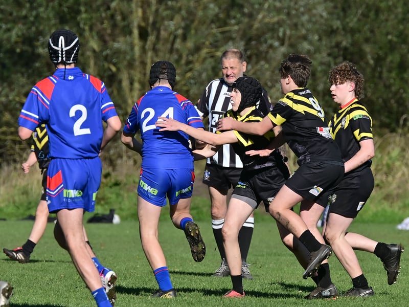 Bulldogs came up against the Sharks