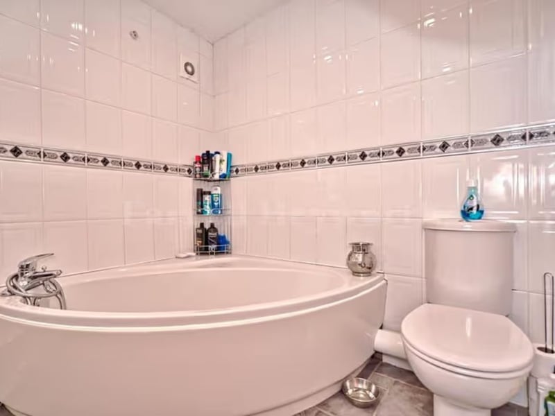 The bathroom