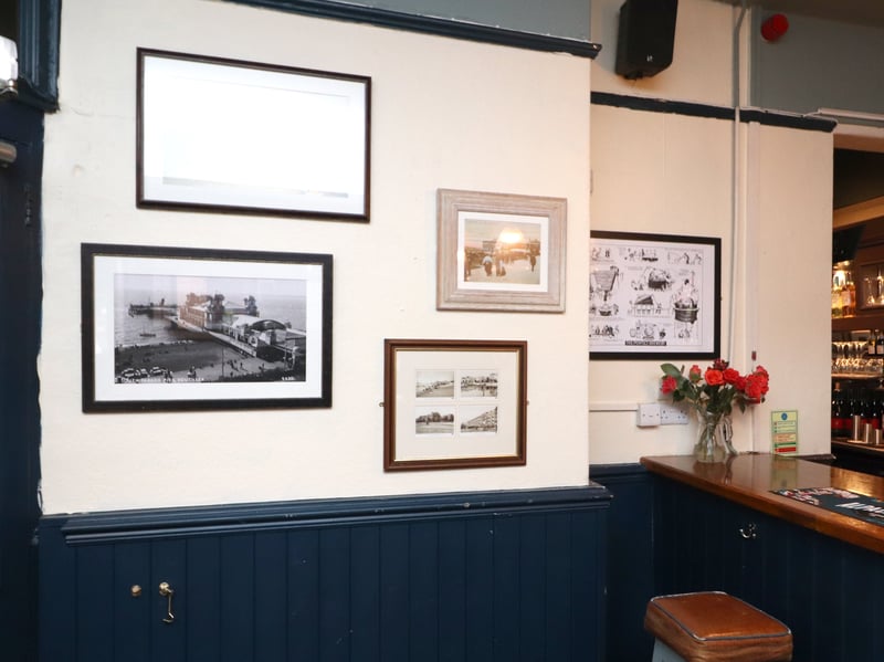 Ally and the team are leaning into the pub's history as it takes it back to a traditional pub.
